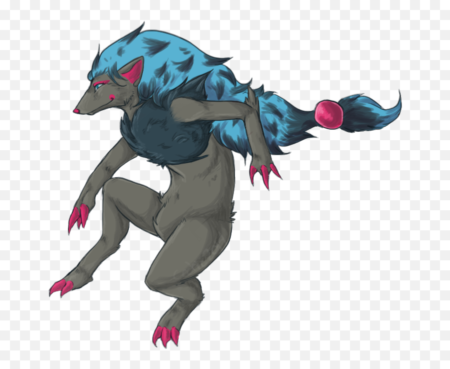 Jinx The Shiny Zoroark - Werewolf Png,Zoroark Png