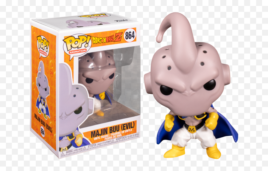 Funko Pop Dbz Majin Buu Evil 864 - Funko Pop Majin Buu Evil Png,Majin Buu Png