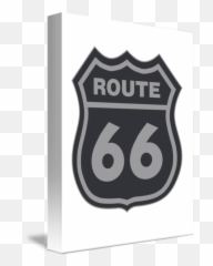 Route Sign By Stasys Eidiejus - Bar Grill Png,Route 66 Logo