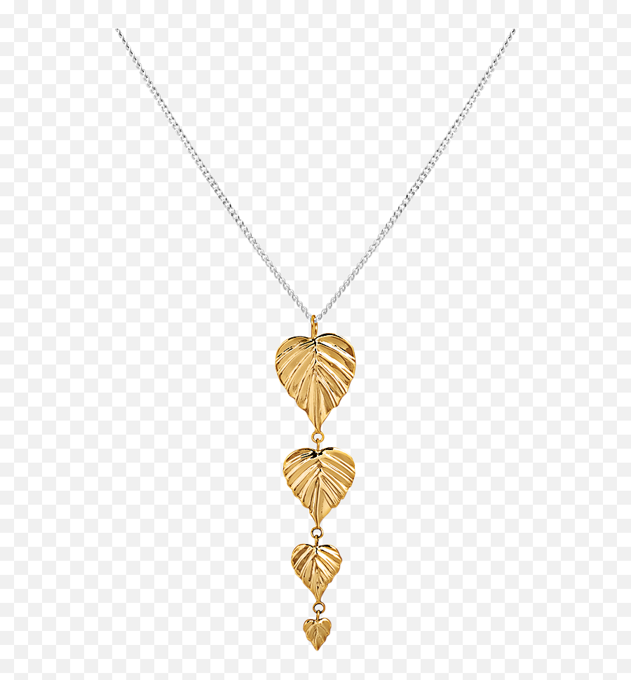 Sample Wild 4 Drop Pendant 9ct Gold Leaves U2014 The Mint Republic - Solid Png,Gold Leaves Png