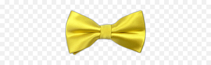 Yellow Bow Tie Clip - Transparent Yellow Bow Tie Png,Bow Tie Transparent