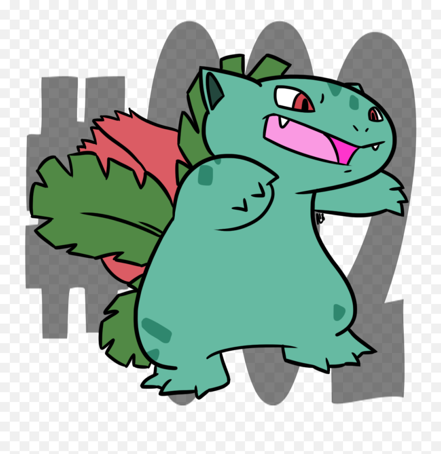 I Vaguely Remember Some Pokedex Entries - Fictional Character Png,Ivysaur Png