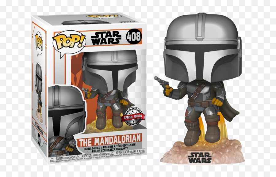 Star Wars - Funko Pop Mandalorian 408 Png,Mandalorian Helmet Icon