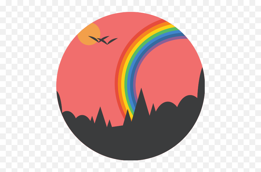 Rainbow Vector Svg Icon - Color Gradient Png,Rainbow Folder Icon