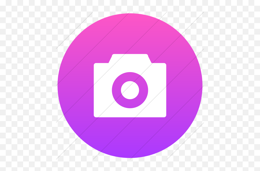 Iconsetc Flat Circle White - Camera Icon Purple Png,Ios 12 Camera Icon