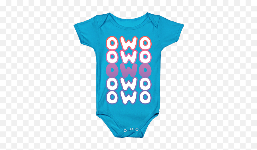 Download Owo Anime Emoticon Face Baby Onesy - Dont Fucking Heart Png,Owo Png