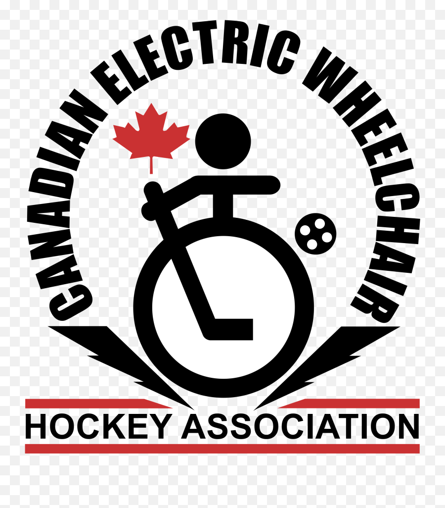 Canadian Electric Wheelchair Hockey Association Logo Png - Canadian Electric Wheelchair Hockey Association,Wheelchair Transparent