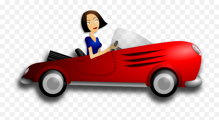 Cartoon - Clip Art Library Woman Driving Png,Chauffeur Icon