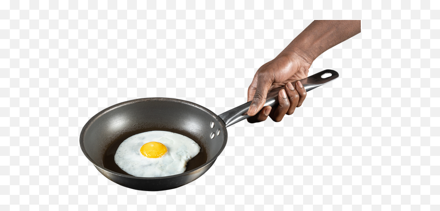 Human Arm Holding A Fried Egg - Pan Png,Fried Egg Icon