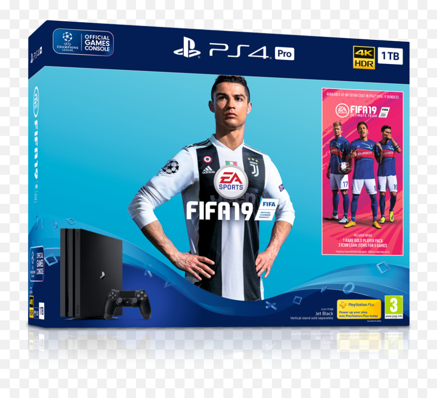 Ps4 Pro 1tb Fifa 19 Console - Playstation 4 Ps4 Com Fifa 19 Png,Playstation 4 Icon Png