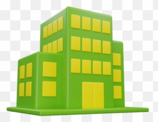 Building Icon - Download Colored Outline Style Vertical png