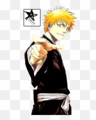 Ichigo Kurosaki Free Png Image Arts - Ichigo Png,Anime Smile Png