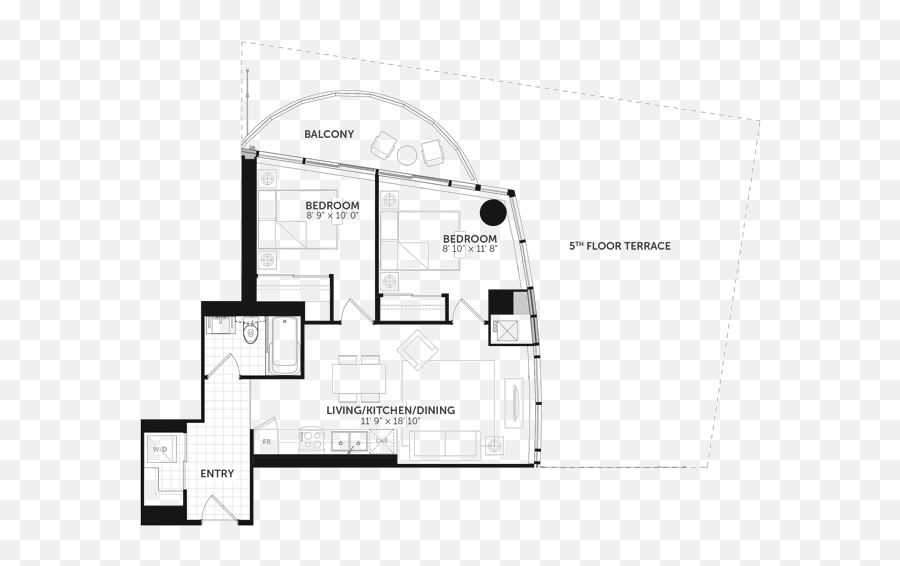 Claridge Icon - Condos For Sale Centretown Ottawa Claridge Floor Plan Icon Condos Ottawa Png,Balcony Icon