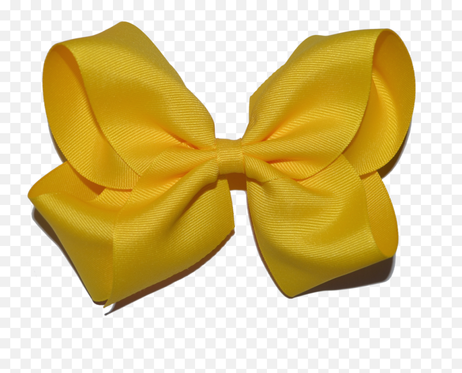 Download Yellow Bow Png - Satin,Gold Bow Transparent Background