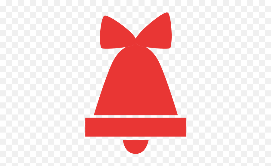 Christmas Bell Flat Icon Red 03 Transparent Png U0026 Svg Vector - Campanas Navidad Rojas Png,Christmas Bell Icon