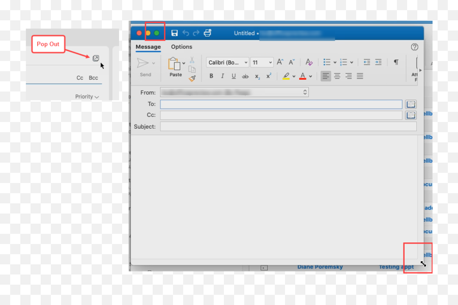 Outlook Mac U003e Email Window Resize Issue - Microsoft Community Vertical Png,Minimize Windows Into Application Icon