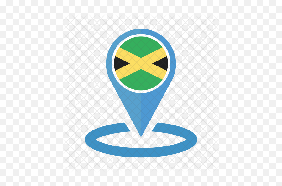 Jamaica Flag Icon - Location Icon Nigeria Png,Jamaica Flag Png