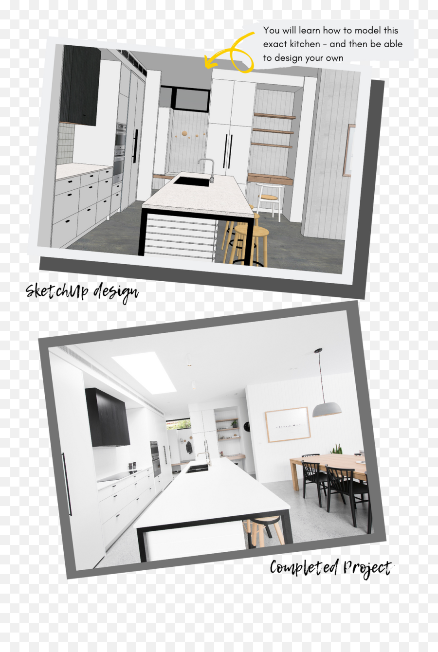 Sketchup For Interior Design Online Course - Ikea Dining Table Hack Ypperlig Png,Group Icon Sketchup