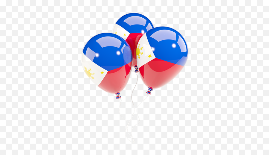 Three Balloons Illustration Of Flag Philippines - Trinidad And Tobago Balloons Png,Philippine Flag Icon