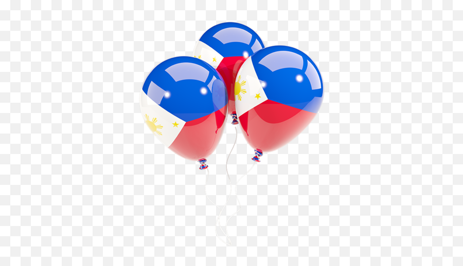 Three Balloons Illustration Of Flag Philippines Trinidad And Tobago