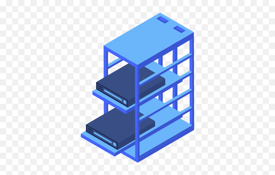 Rack Mount Server Free Icon - Iconiconscom Funktionsweise Loadbalancer Png,Shelving Icon