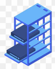 Rack Mount Server Free Icon - Iconiconscom Funktionsweise Loadbalancer Png,Shelving Icon