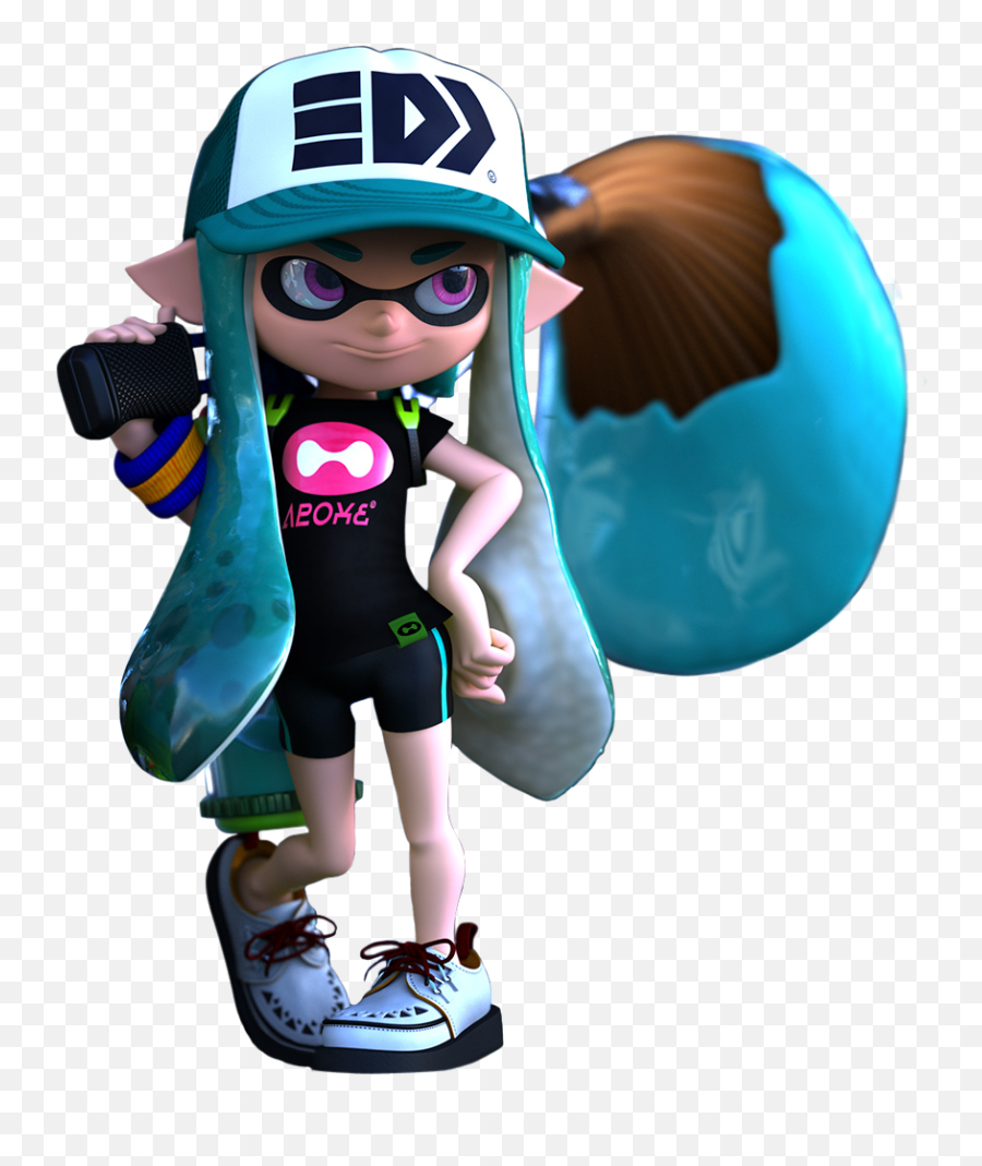 Inkling Girl Inklinggirl Art D Anim - Splatoon 2 Inkling Girl Png,Inkling Png