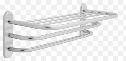 Kraus Kea - 18842CH ELIE WALL MOUNT BATHROOM SHELF WITH TOWEL Solid png