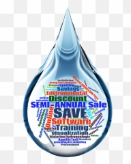Water - dropwords u2013 Waterloo Hydrogeologic Drop png