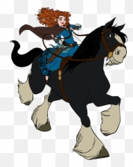 Disney Pixaru0027s Brave Clip Art Galore - Disney Brave Horse Png,Merida Png