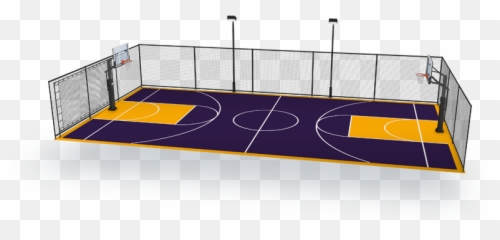 Download Free Png Court Builder - Indoor Basketball