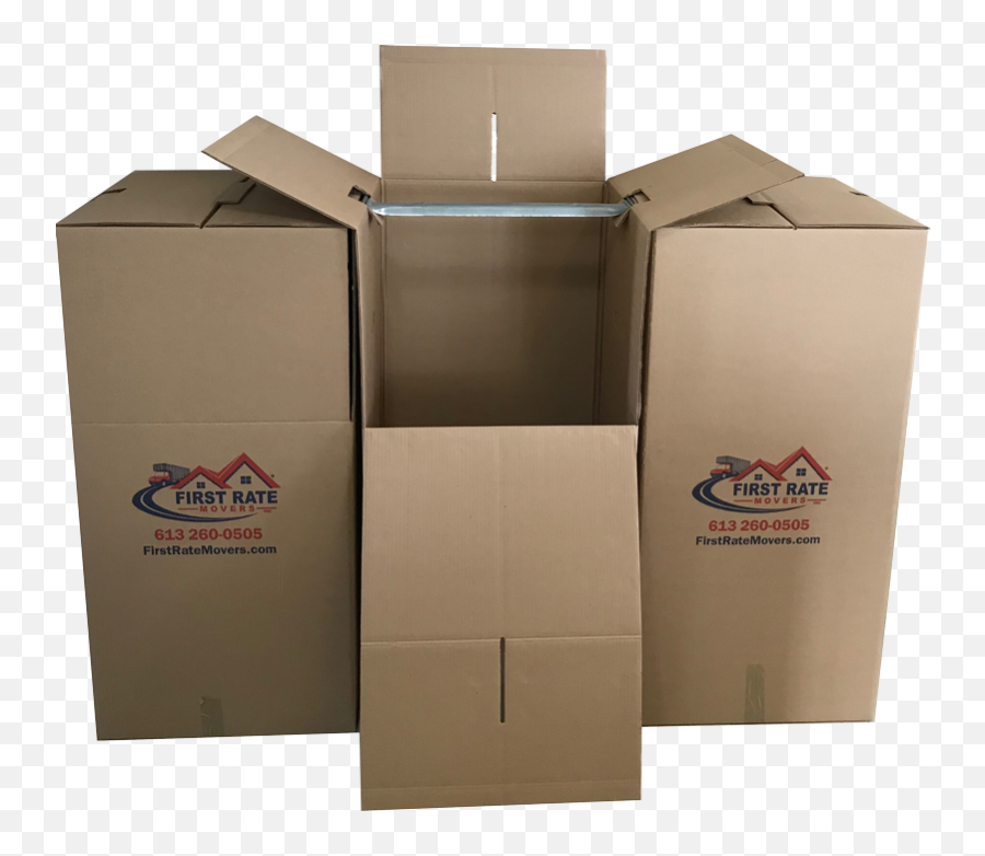 Free Use Of Wardrobe Boxes First Rate Movers - Carton Png,Boxes Png
