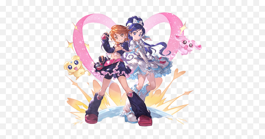 Cure Black And White - Granblue Fantasy Wiki Pretty Cure Granblue Png,Anime Blush Png