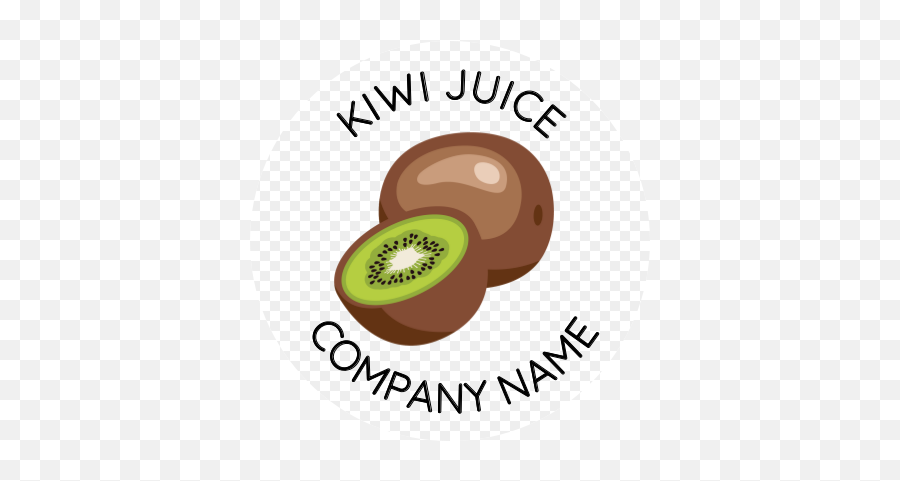 Clear Cup Sticker - Kiwi Juice Circle Png,Kiwi Transparent