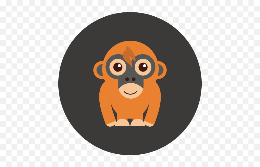 Orangutan Icon - Chimp Jungle Powerpoint Backgrounds Png,Orangutan Png