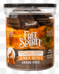 Free Spirit Grain Turkey Vegetable U0026 Cranberry Recipe - Triumph Free Spirit Jerky Bites Png,Cranberry Png