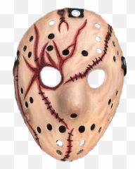 Jason Chucky Style Stiched Mask Png Official Psds - Climbing Hold,Chucky Png