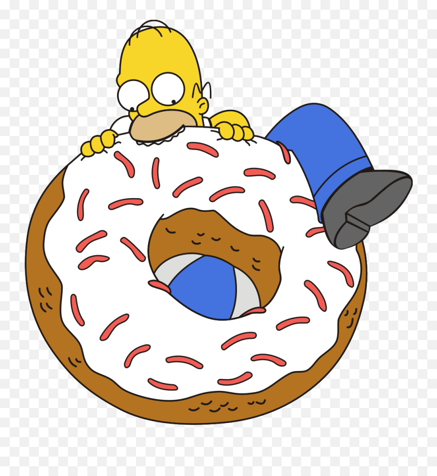 Homer Simpson Png - Homer Donuts Png,The Simpsons Png