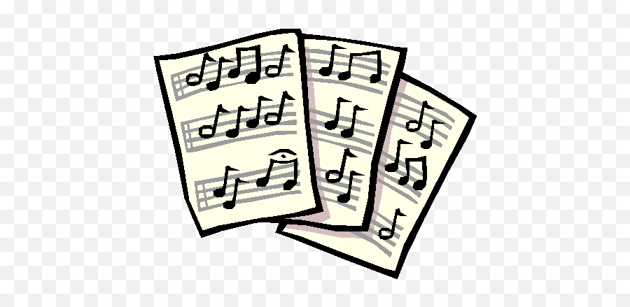 Library Of Music Manuscript Clip Free Png Files - Music Sheets Clipart,Music Notes Clipart Png