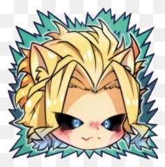 Weakendallmightmyheroheroacademiamyhero - All Might Cute Png,All Might Face Png