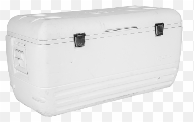 White Large Ice Chest Cooler A Classic Party Rental - Briefcase Png,Cooler Png