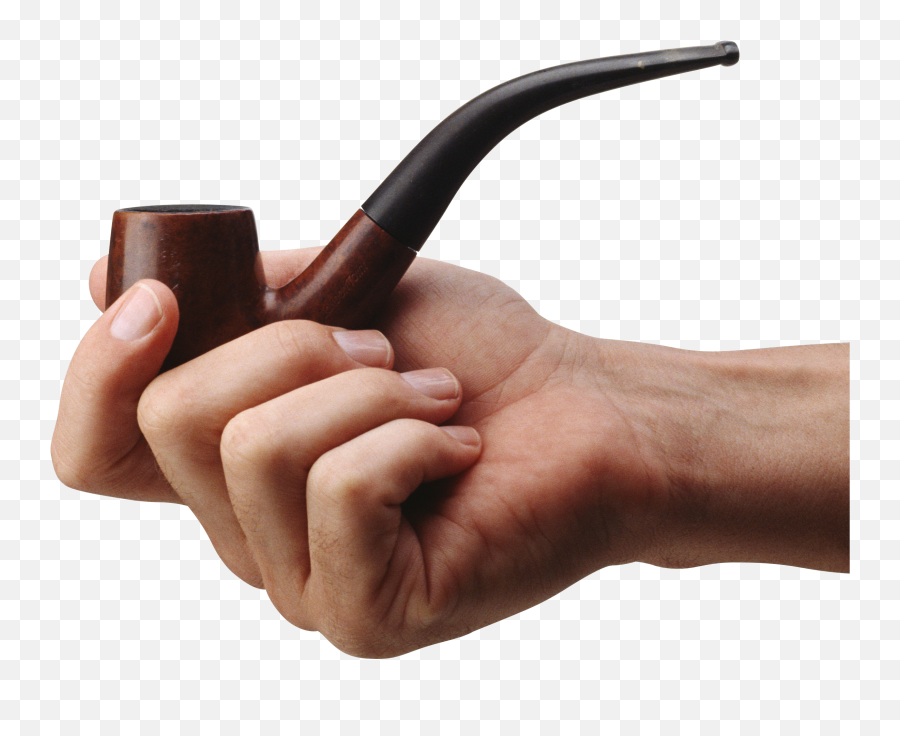 Smoking Pipe In Hand Png Image - Smoking Pipe In Hand,Pipe Png