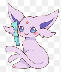 Popular And Trending Espeon Stickers - Kawaii Eeveelutions Png,Espeon Png