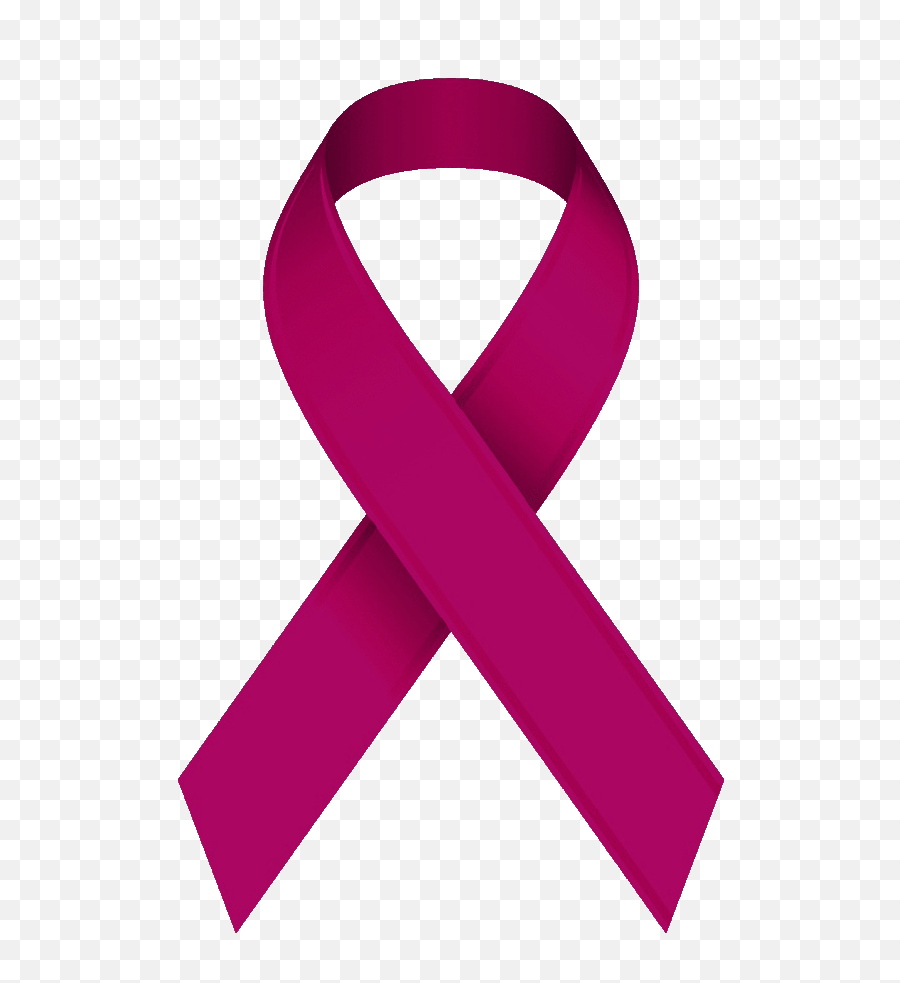 Download Burgundy Aware - Breast Cancer Ribbon Clip Art Breast Cancer Dark Pink Ribbon Png,Cancer Ribbon Transparent Background