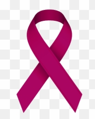 Download Burgundy Aware - Breast Cancer Ribbon Clip Art Dark Pink png