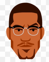 Download Malcolm X Clipart Civil Rights Movement - Transparent Png