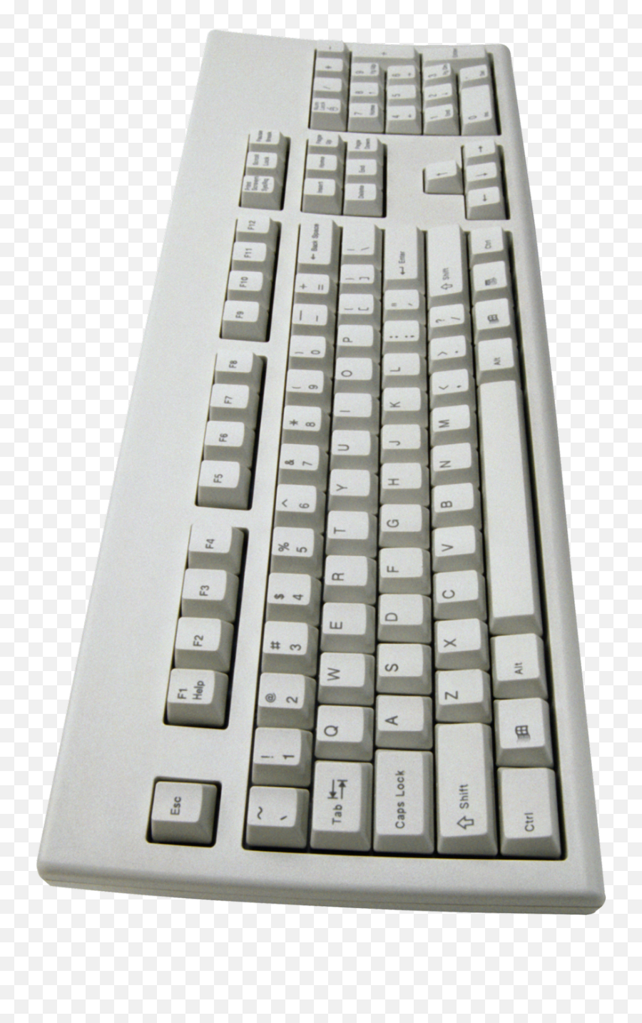 White Keyboard Png Image Lamborghini - Computer Keyboard,Iphone Keyboard Png