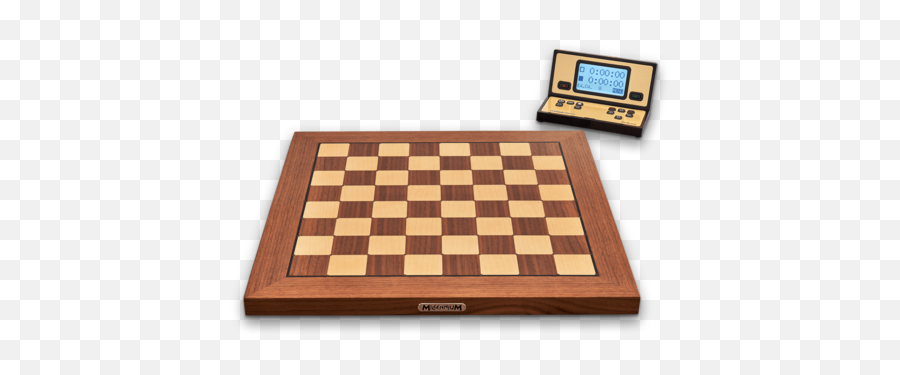 Millennium Chess Computer - Chess Genius Exclusive Wood Chess Board Png,Chess Board Png