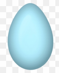 Plain Blue Easter Egg Transparent Png Mart - Circle,Plain Png