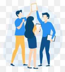 Teamwork U2013 Free Web Illustrations - Work Vector Png